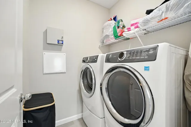 a view of balcony with a potted plant