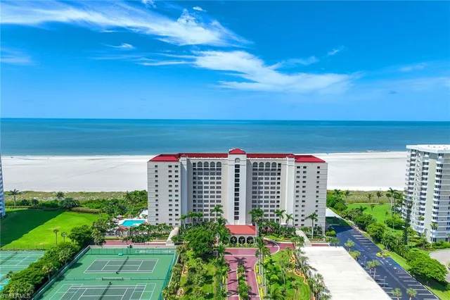a view of a city and ocean view