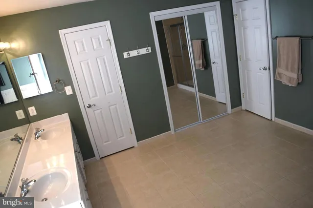 a view of a kitchen from door