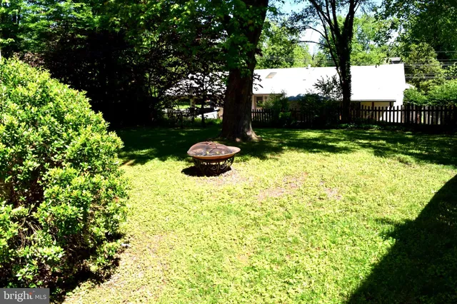 a view of an outdoor space and yard
