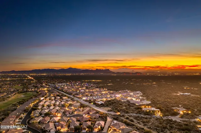 a view of an ocean from a city