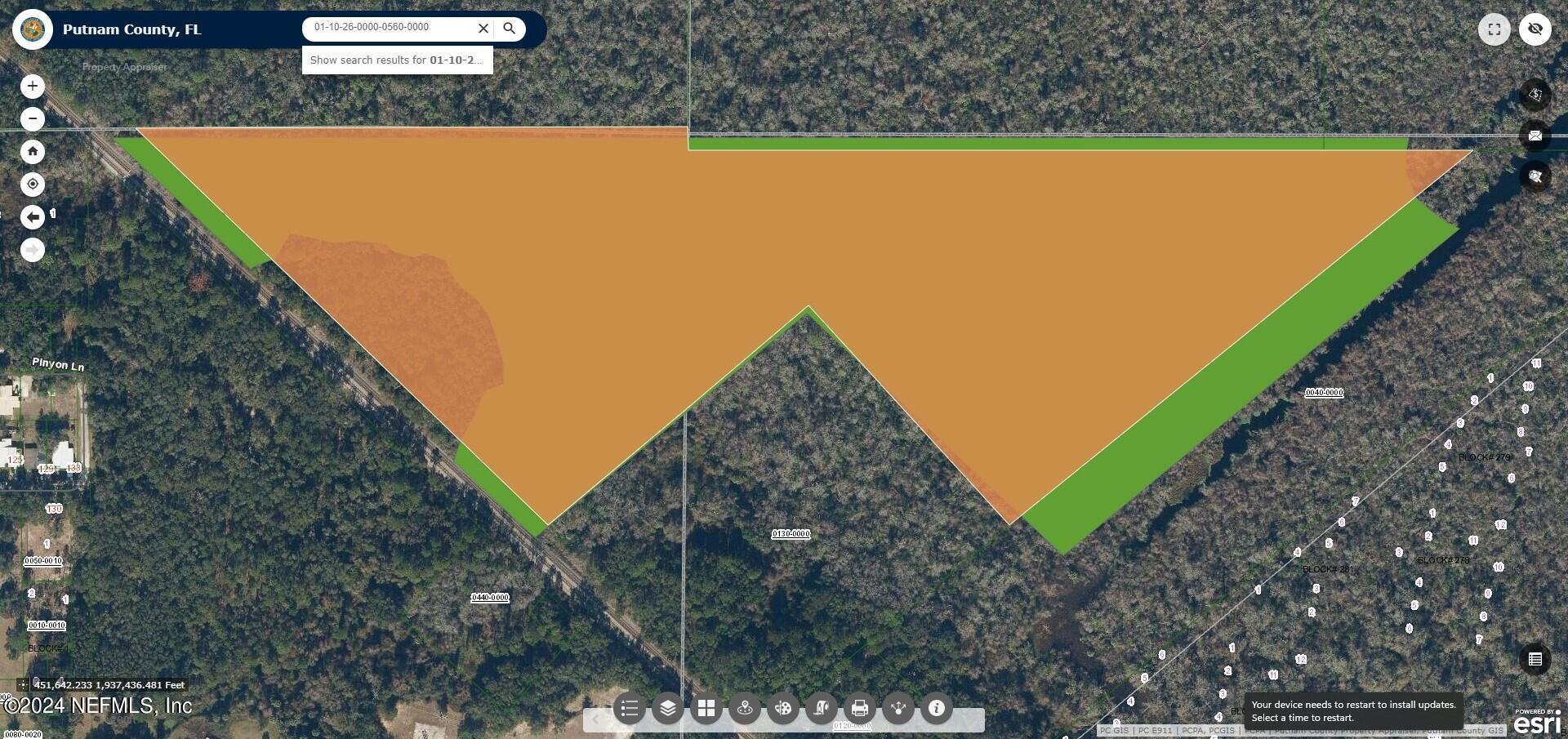 0 North 18th (nearest Access Point) Street Palatka, FL 32177 - Photo 4 of 10 a view of a yard and front view of a house
