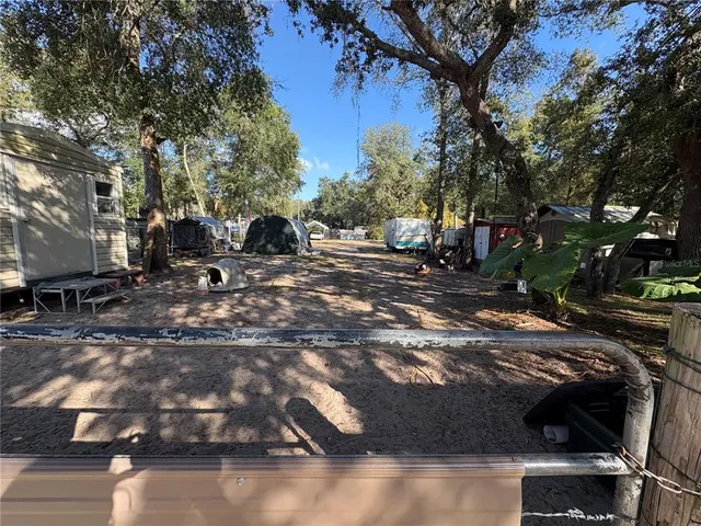 a view of outdoor space with garden view