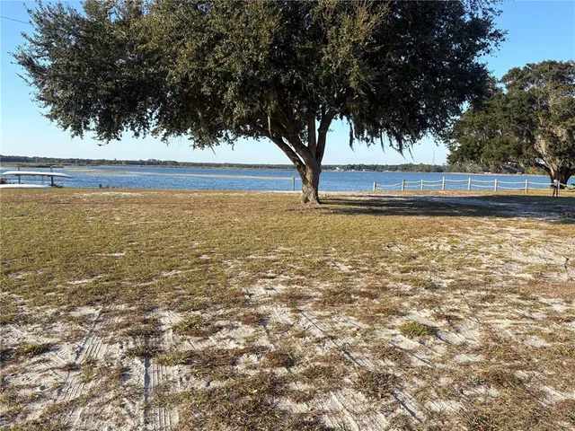 a view of an outdoor space and a yard