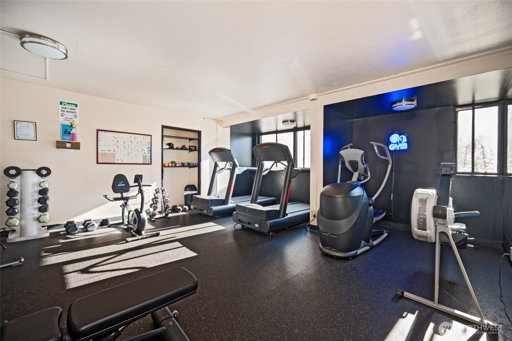 2100 3rd Avenue, Unit 1502 Seattle, WA 98121 - Photo 26 of 31 a view of a room with gym equipment