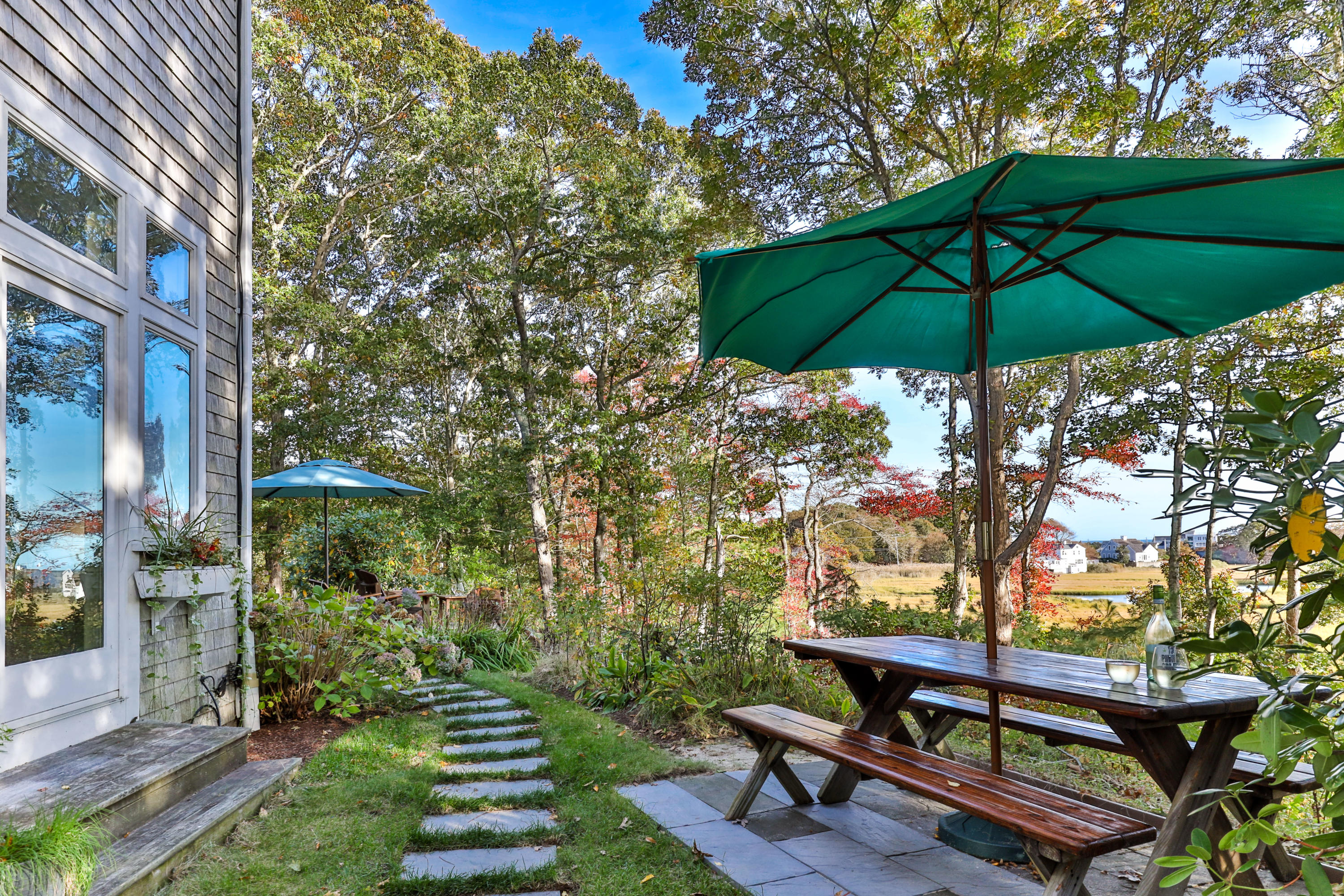 461 South Main Street Centerville, MA 02632 - Photo 39 of 52 a view of a bench in a patio