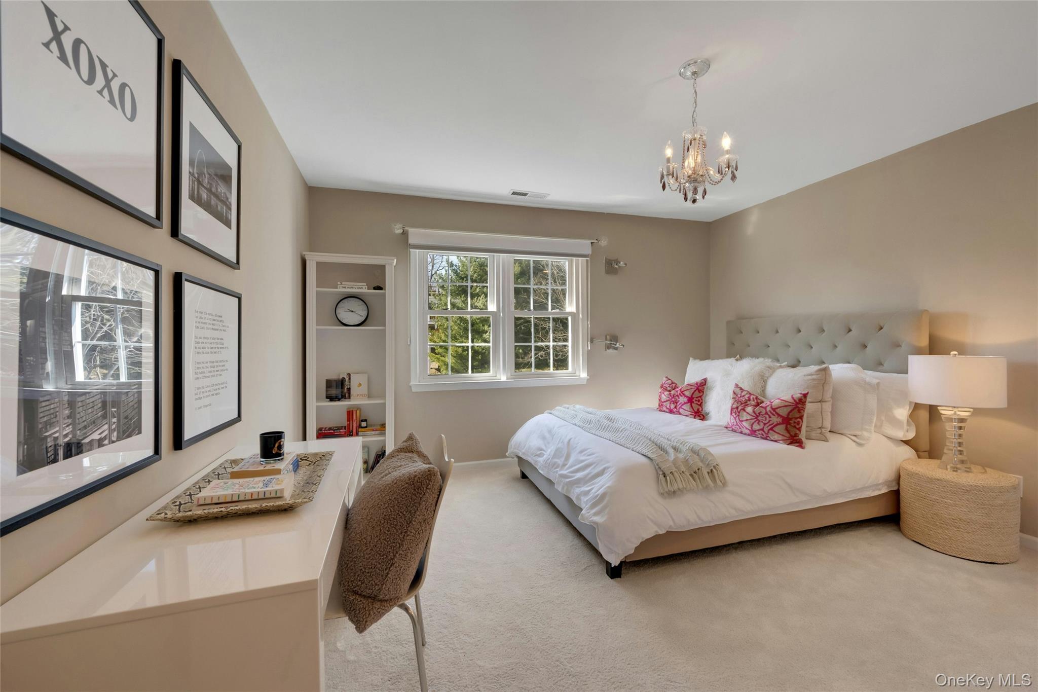 44 Brevoort Lane Rye, NY 10580 - Photo 23 of 32 Bedroom #5 offers a private en-suite bath and a spacious double closets