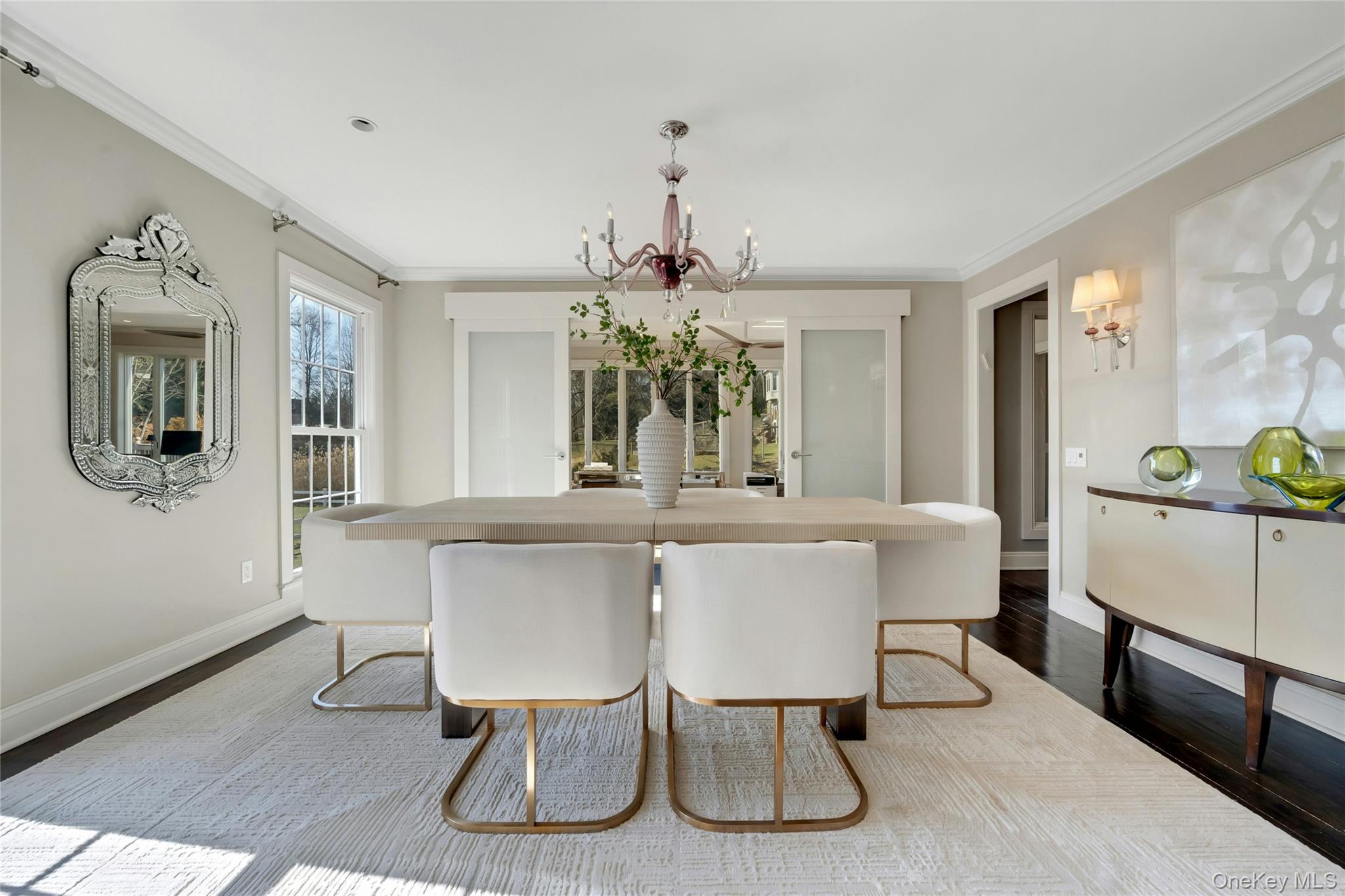 44 Brevoort Lane Rye, NY 10580 - Photo 5 of 32 A dining room designed for connection. Elegance meets effortless entertaining.