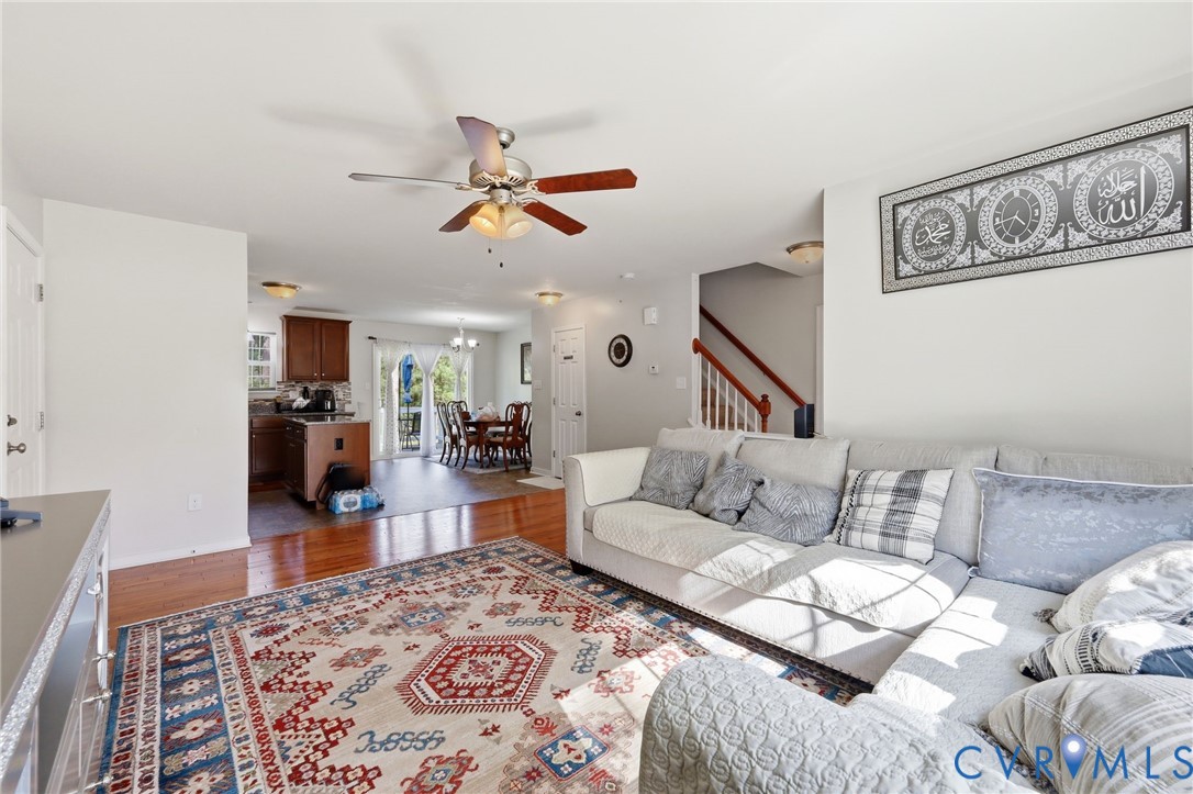 10155 Virginia Road Glen Allen, VA 23060 - Photo 35 of 50 Spacious living area featuring wood-finish floorin