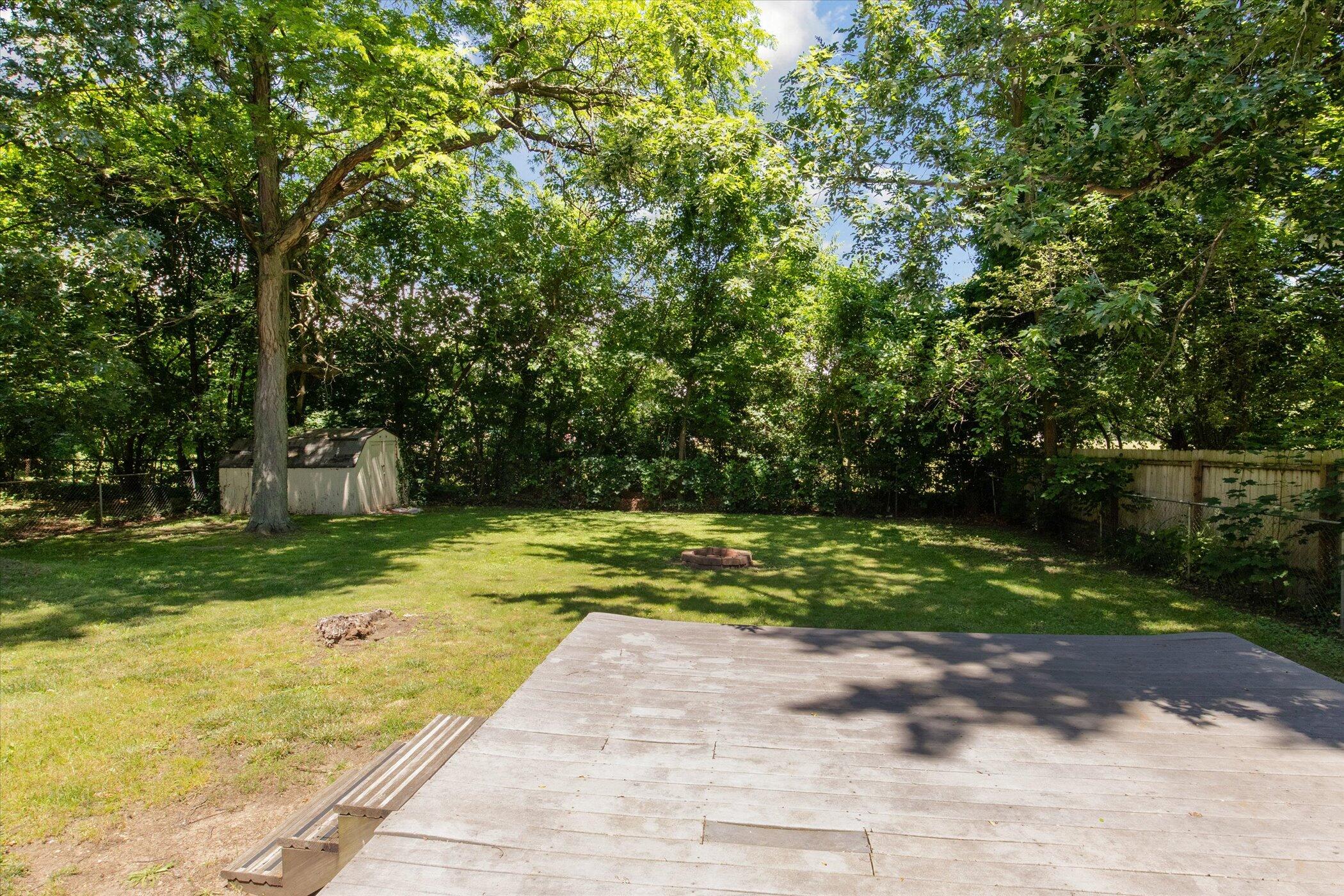 159 Elmside Road Benton Harbor, MI 49022 - Photo 47 of 53 Tree- Lined back yard.