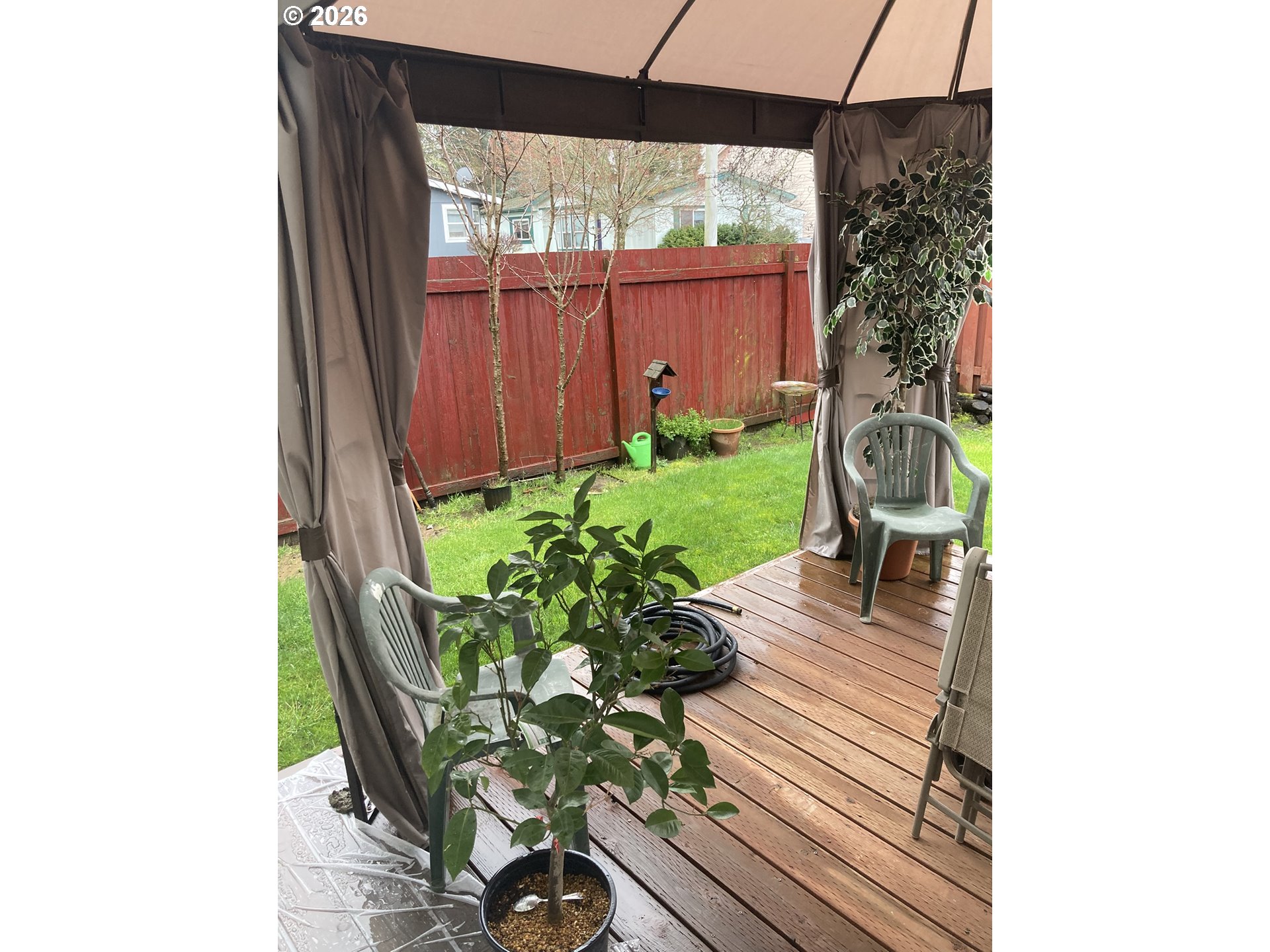 2499 North Holladay Street Cornelius, OR 97113 - Photo 23 of 26 a potted plant sitting in front of a door