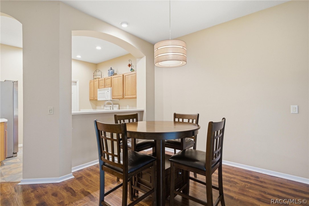 1598 West Spring Meadow Loop Lecanto, FL 34461 - Photo 9 of 74 Main Level Open Dining Area