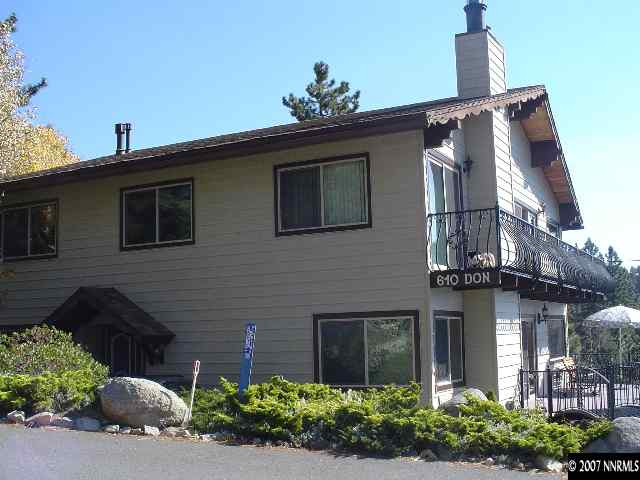 610 Don Drive Zephyr Cove, NV 89448 - Photo 6 of 8 a front view of a house with a yard