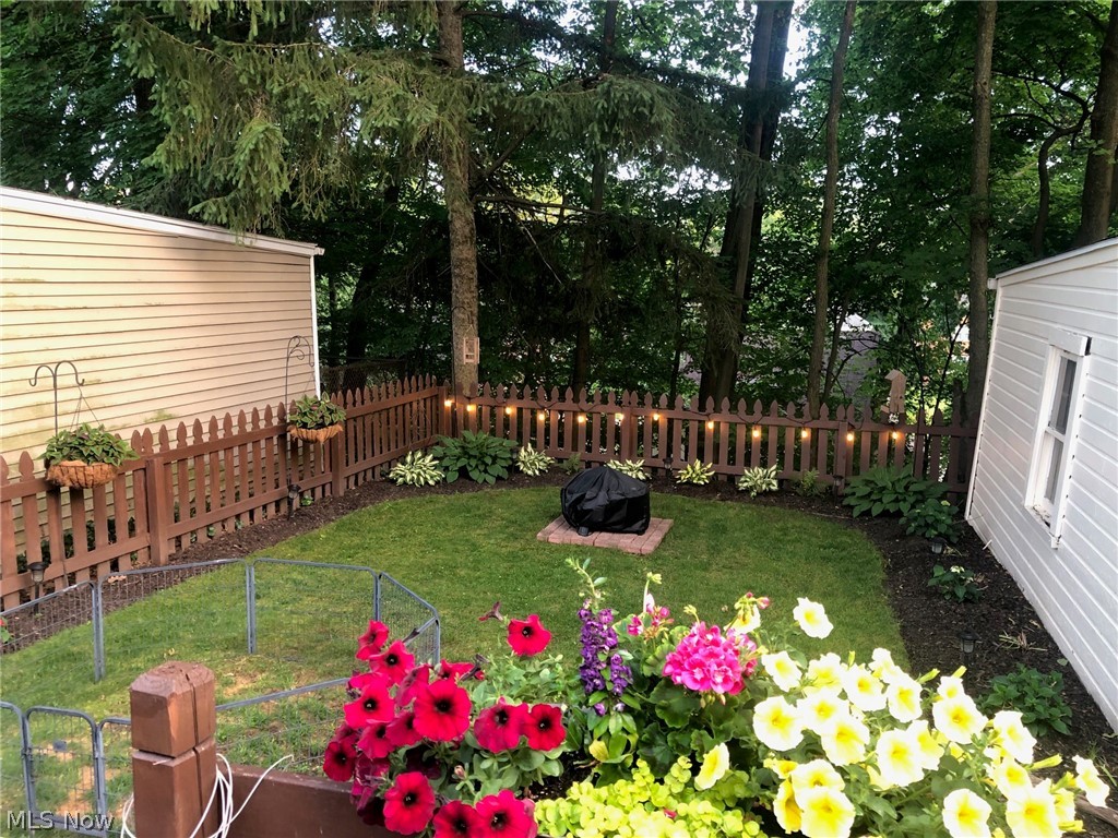 3606 Northcliffe Road University Heights, OH 44118 - Photo 42 of 45 Adorable backyard, landscaped, fenced with views