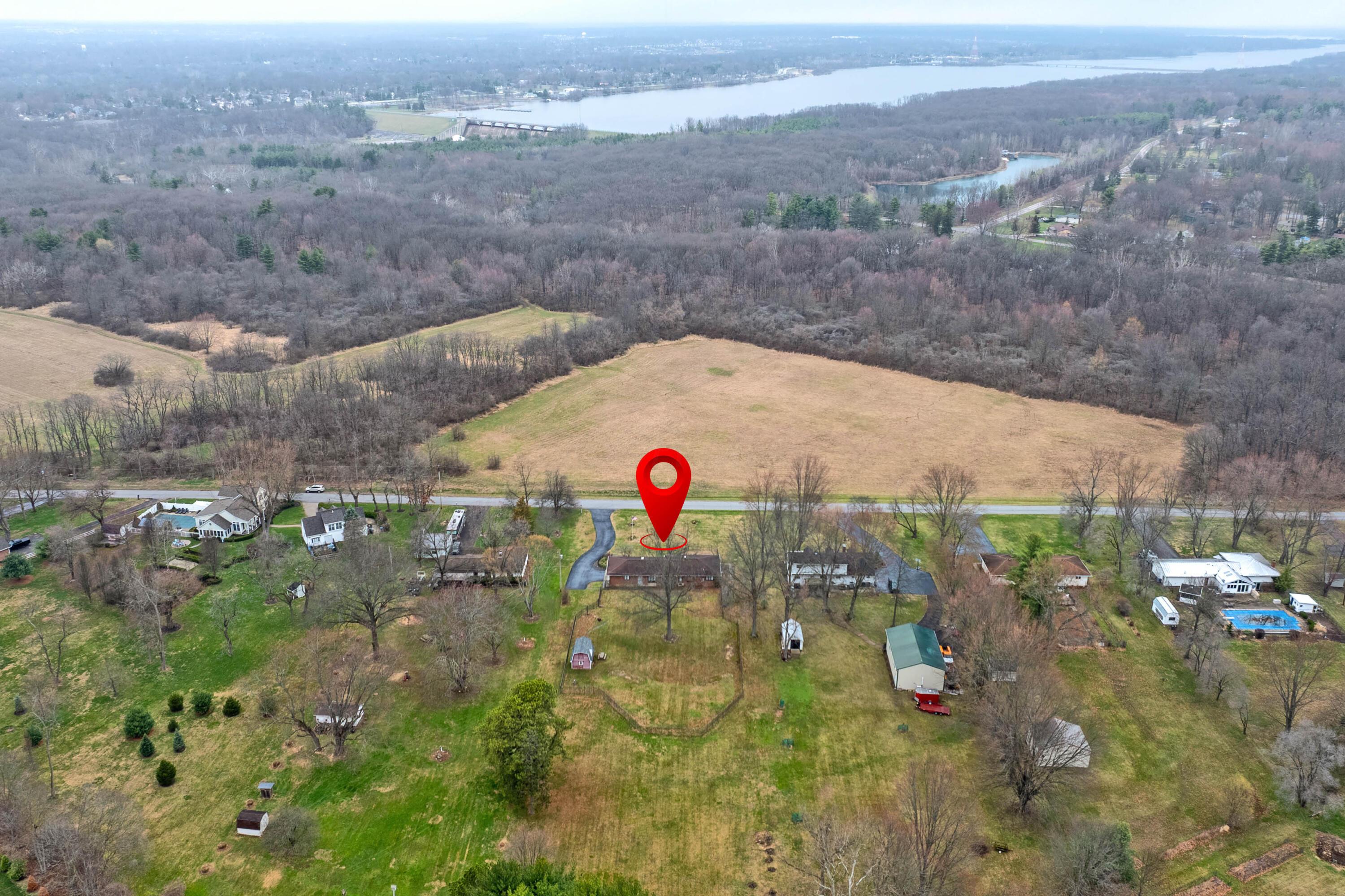 6982 Lee Road Westerville, OH 43081 - Photo 69 of 71 66. Rear Aerial View