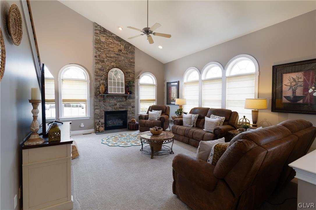 403 Stone Bridge Road Perkasie, PA 18944 - Photo 8 of 50 Family Room with gas Fireplace