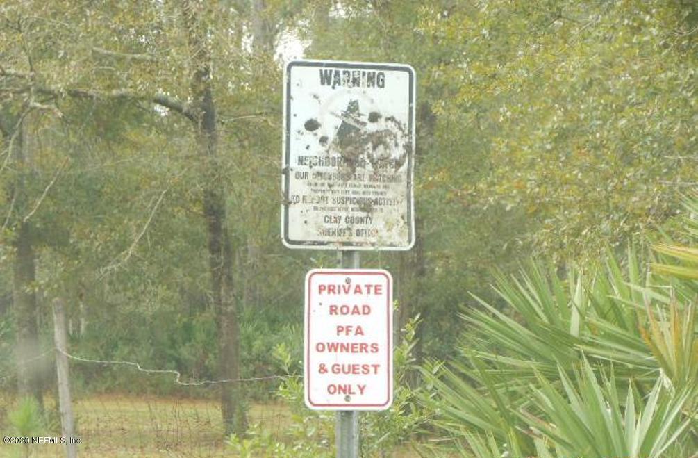 4453 Bondarenko Road Keystone Heights, FL 32656 - Photo 42 of 42 private road sign
