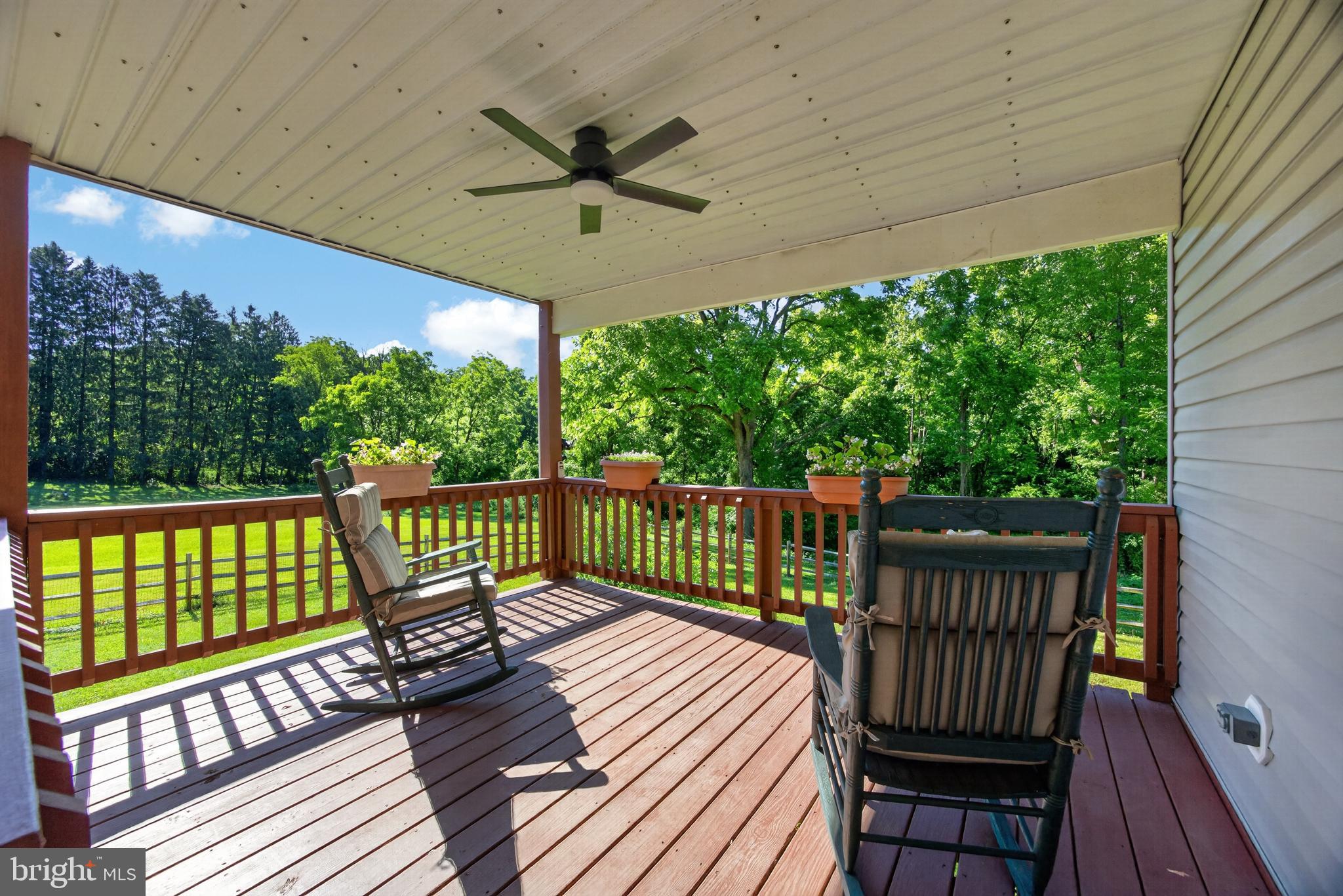 311 Hillendale Road Avondale, PA 19311 - Photo 27 of 40 Covered porch over-looking back yard