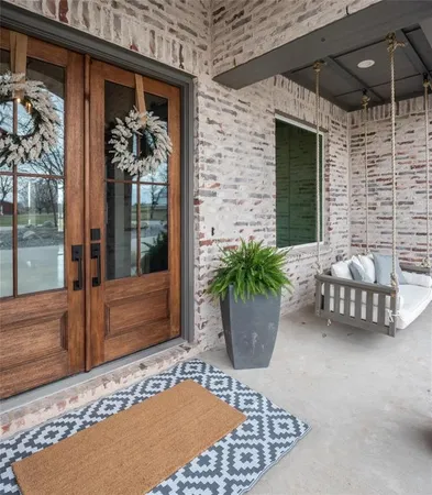 a view of an outdoor space with porch