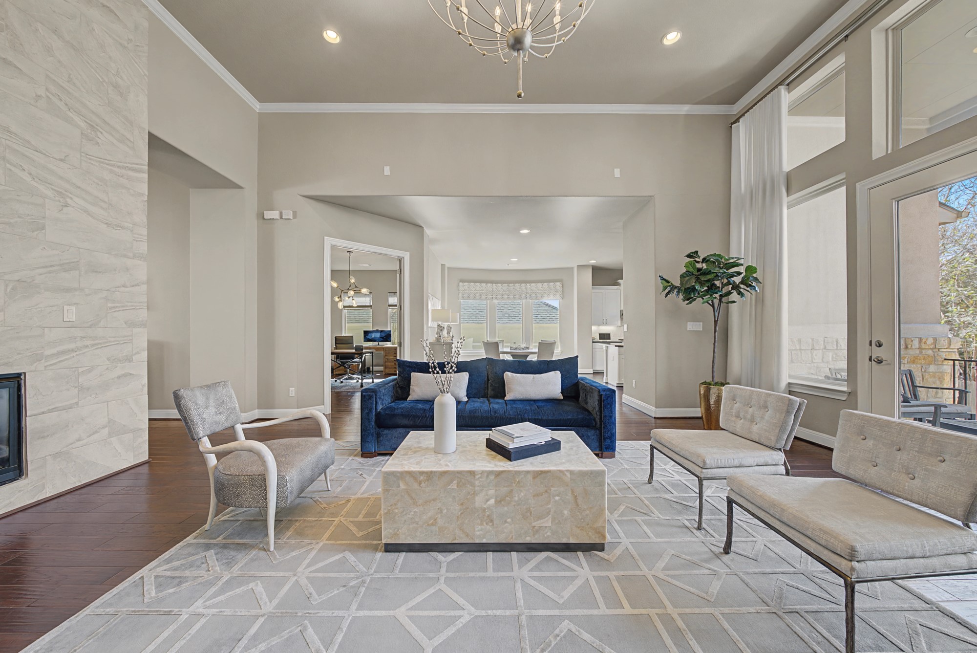 16024 La Rosa Drive Bee Cave, TX 78738 - Photo 2 of 39 Gorgeous hardwoods and neutral paint colors make this space move-in ready.