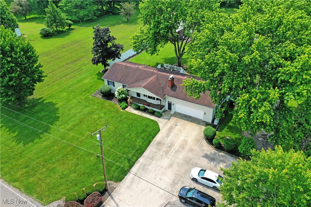 2847 Selkirk Bush Road Warren, OH 44481 - Photo 42 of 47 Aerial view of property and surrounding area