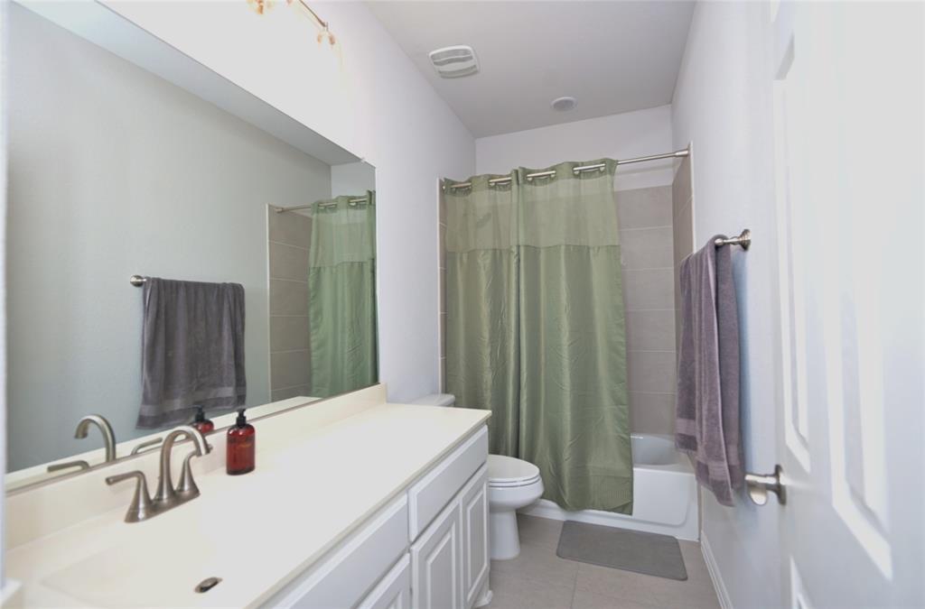 1802 Ranch View Drive Cedar Hill, TX 75104 - Photo 29 of 40 a bathroom with a sink and a mirror