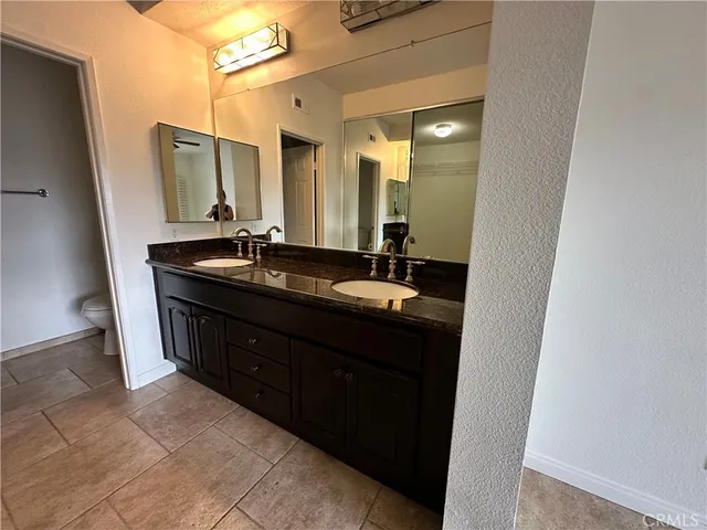 a view of outdoor space with seating area and trees