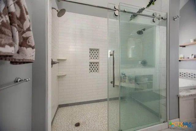 a bathroom with a sink and a toilet