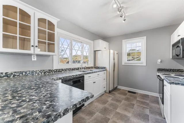 a view of a small space