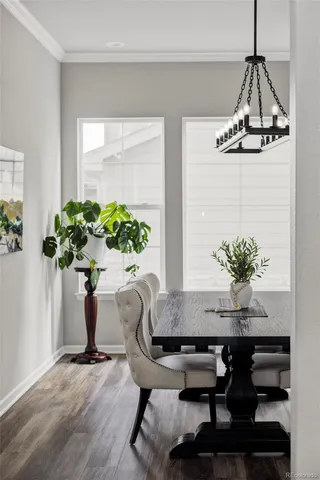 a view of a workspace with a couch