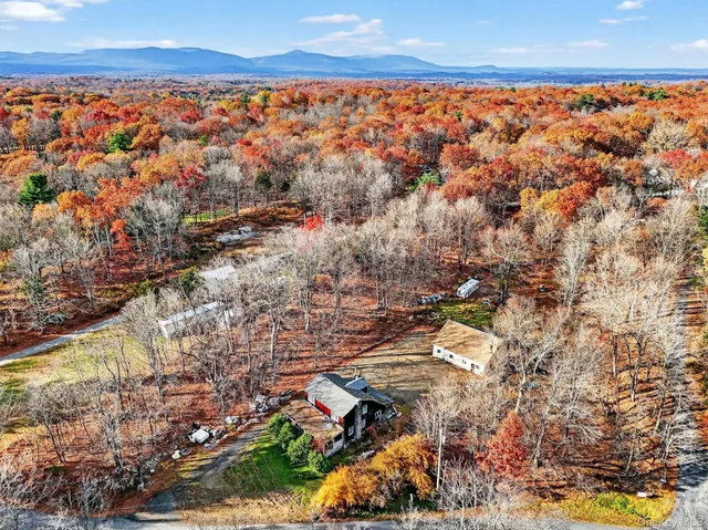 a view of city and ocean