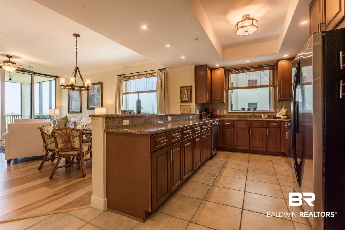 612 Lost Key Drive, Unit 505B Perdido Key, FL 32507 - Photo 9 of 44 Stainless appliances, granite countertops