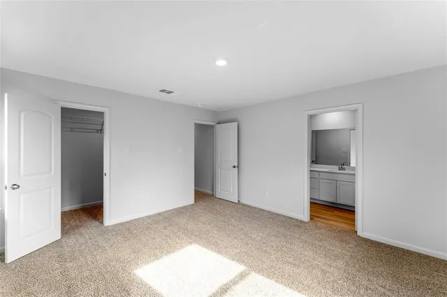 a view of empty room