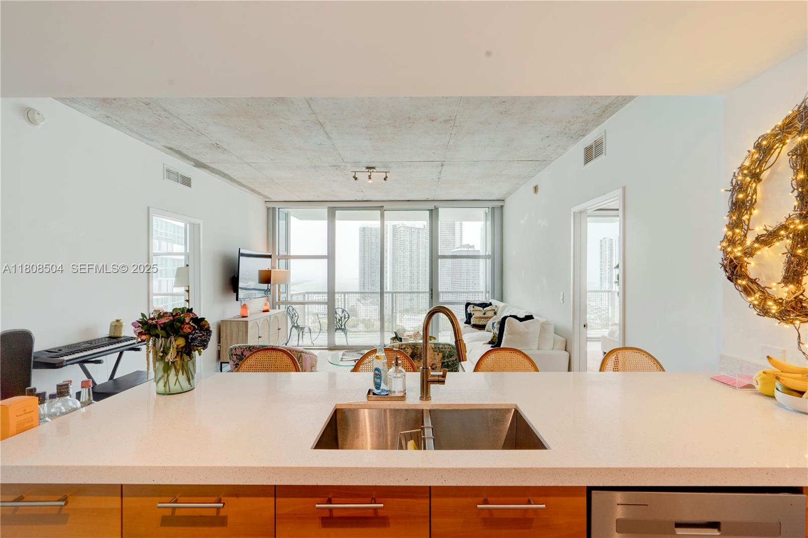 3301 Northeast 1st Avenue, Unit H2304 Miami, FL 33137 - Photo 5 of 27 a close view of sink and natural light