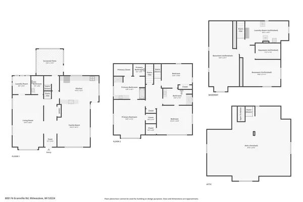 $549,900 | 8051 North Granville Road, Milwaukee, WI 53224