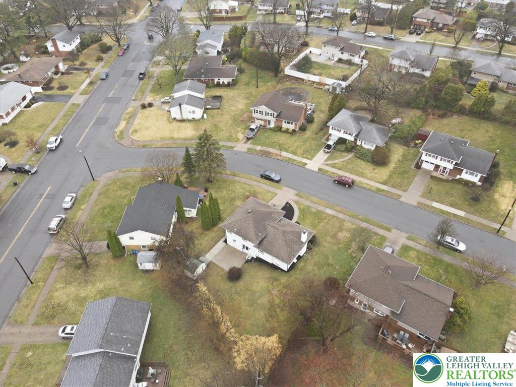 3120 Hilly Road Bethlehem, PA 18017 - Photo 34 of 37 an aerial view of residential houses with outdoor space