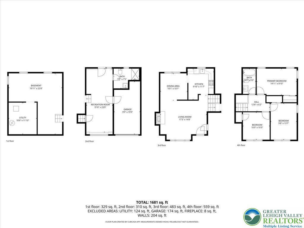 3120 Hilly Road Bethlehem, PA 18017 - Photo 37 of 37 a picture of a floor plan