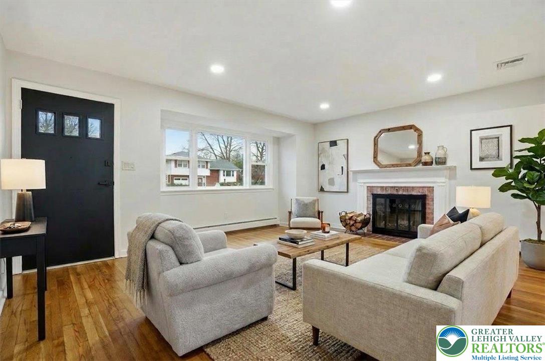 3120 Hilly Road Bethlehem, PA 18017 - Photo 4 of 37 a living room with furniture and a fireplace
