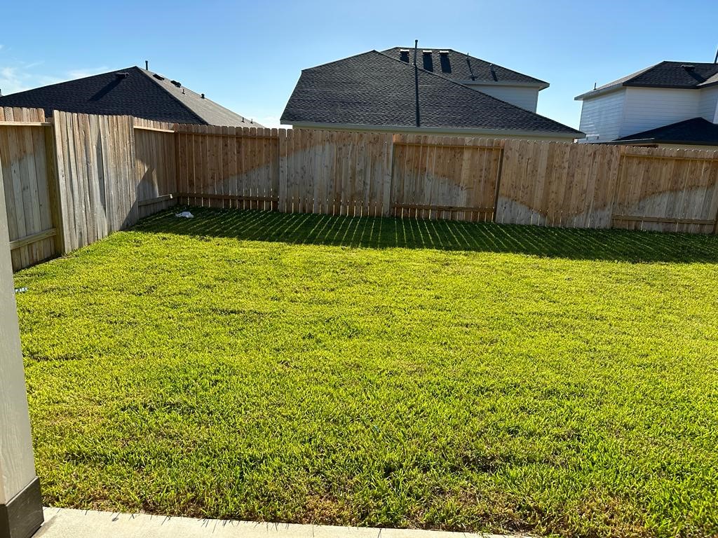 7815 Elm Birch Lane Rosharon, TX 77583 - Photo 15 of 19 a view of a back yard of the house