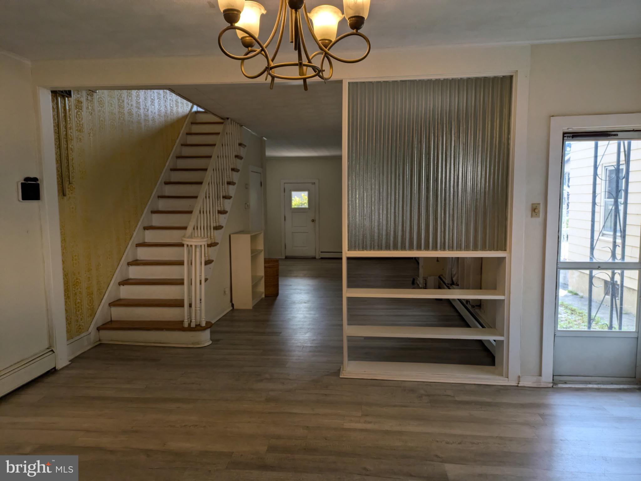 673 South Front Street Steelton, PA 17113 - Photo 13 of 14 a view of entryway and hall with wooden floor