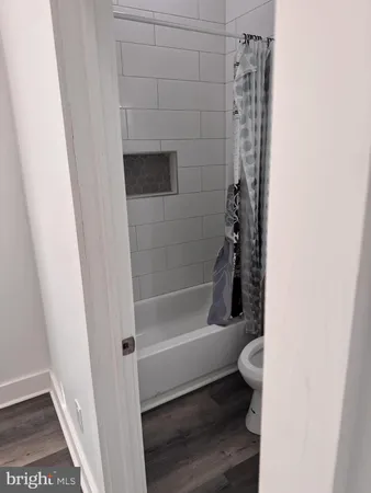 wooden floor in a gallery