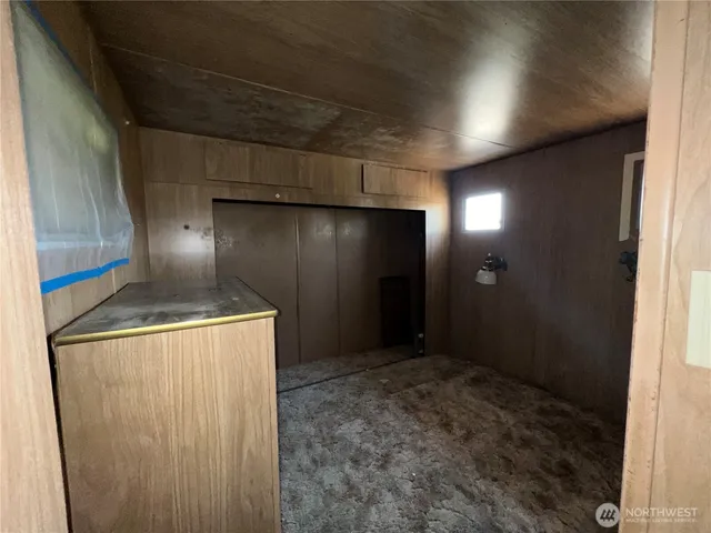 a view of storage and utility room