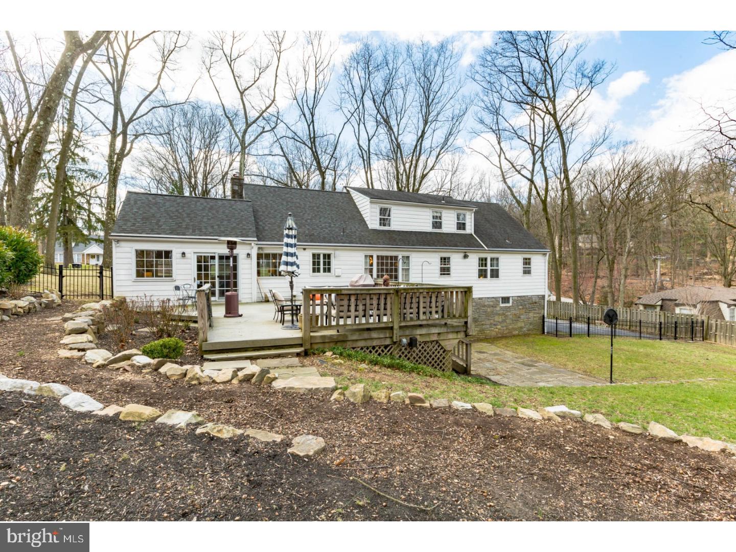 708 Mancill Road Wayne, PA 19087 - Photo 22 of 23 Exterior Back
