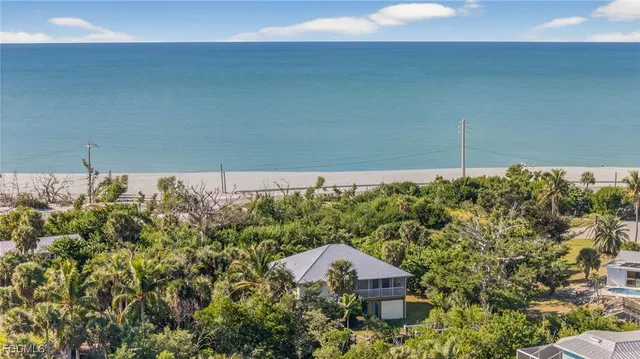 a view of city and mountain