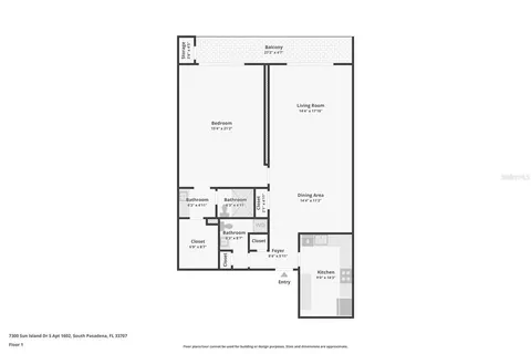 $180,000 | 7300 Sun Island Drive South, Unit 1602, South Pasadena, FL 33707