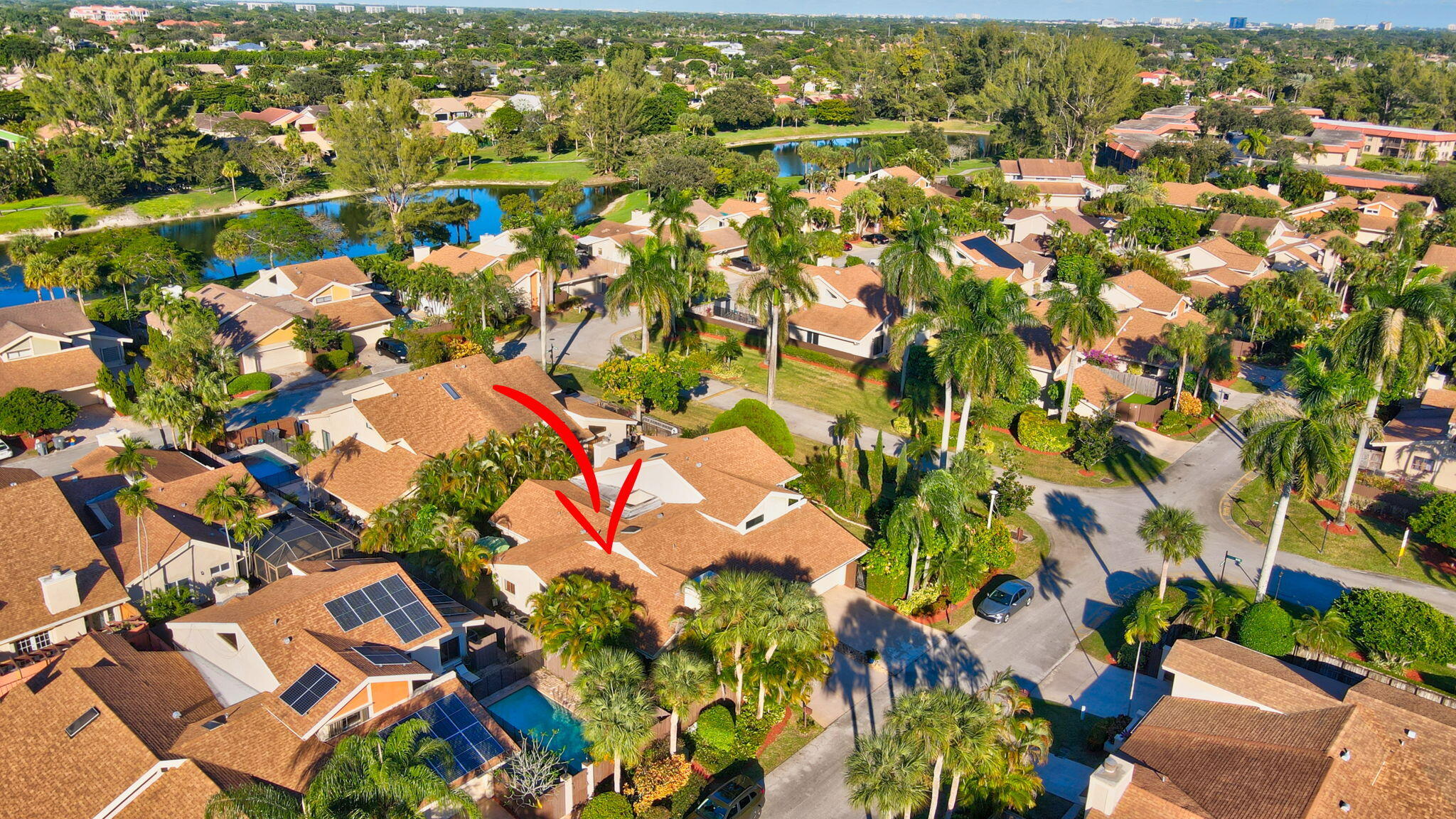 7611 Sierra Terrace West Boca Raton, FL 33433 - Photo 37 of 43 Aerial