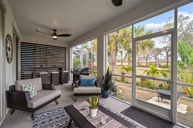 a view of an outdoor space with porch
