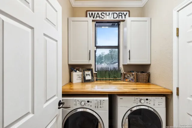 a front view of a house with sitting area