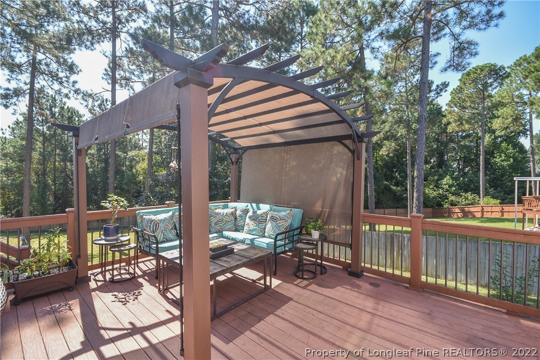 102 Chesapeake Road Cameron, NC 28326 - Photo 41 of 50 a view of balcony with patio