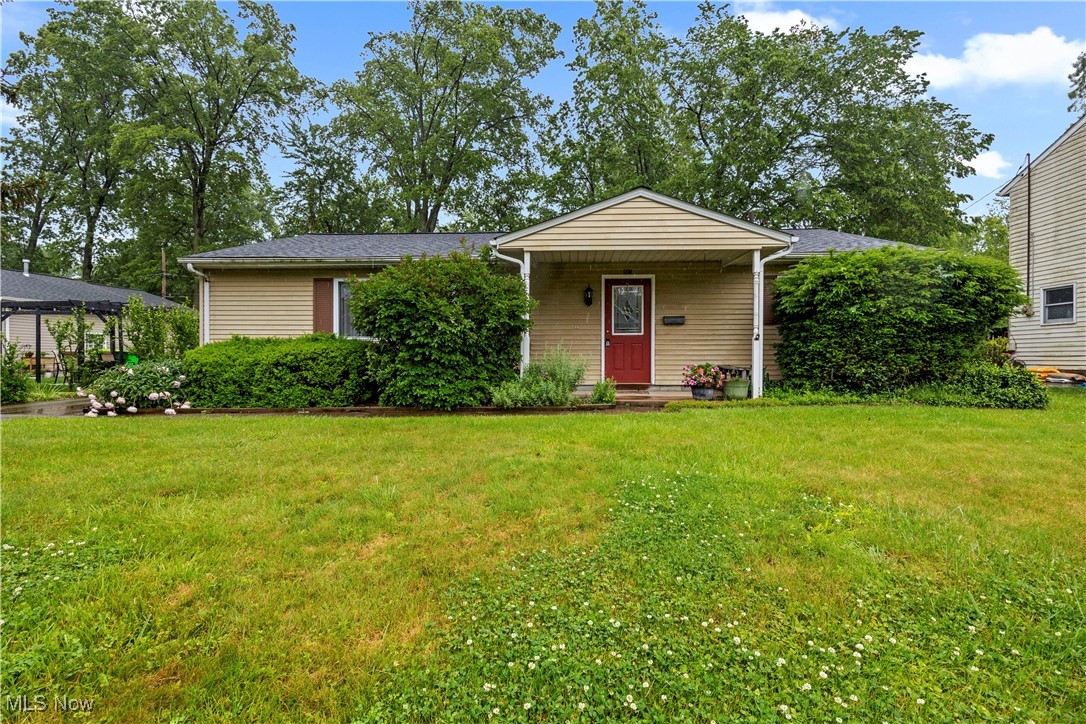 215 Sunset Road Avon Lake, OH 44012 - Photo 2 of 32 View of front of home with a front lawn and a gazebo
